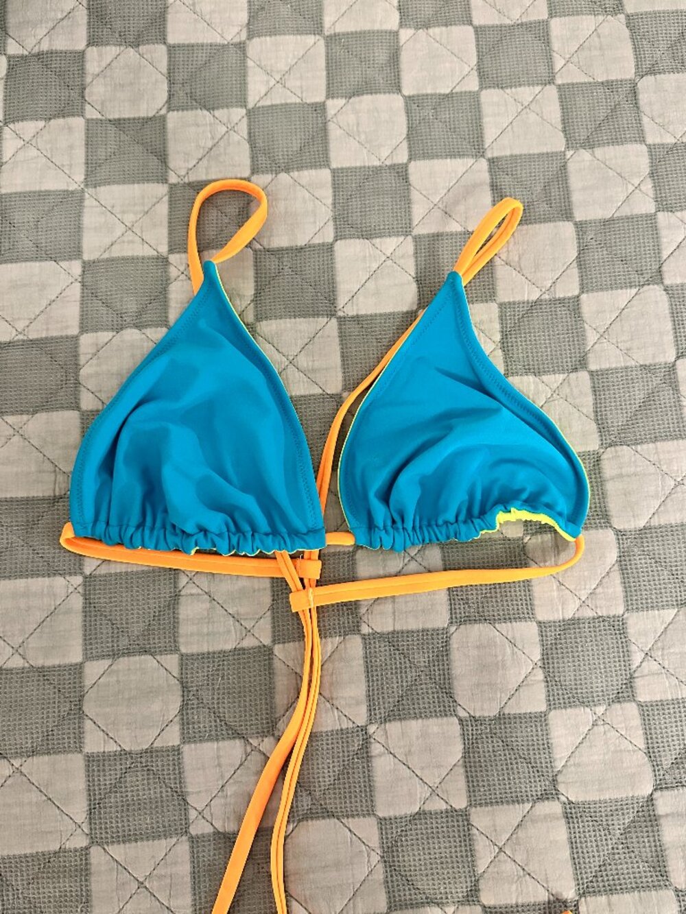 Reversible Triangle Tie Bikini Set